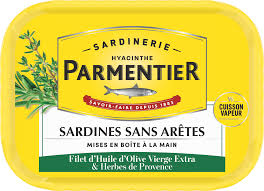 PARMENTIER Sardines Sans Arêtes à l'Huile d'Olive 135g