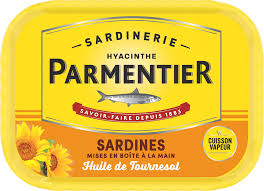 PARMENTIER Sardines à l'Huile de Tournesol 135g