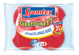 SPONTEX Éponge Gratounett