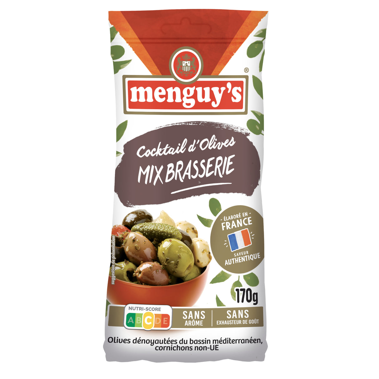 MENGUY'S Mix d'Olives Brasserie 170 g