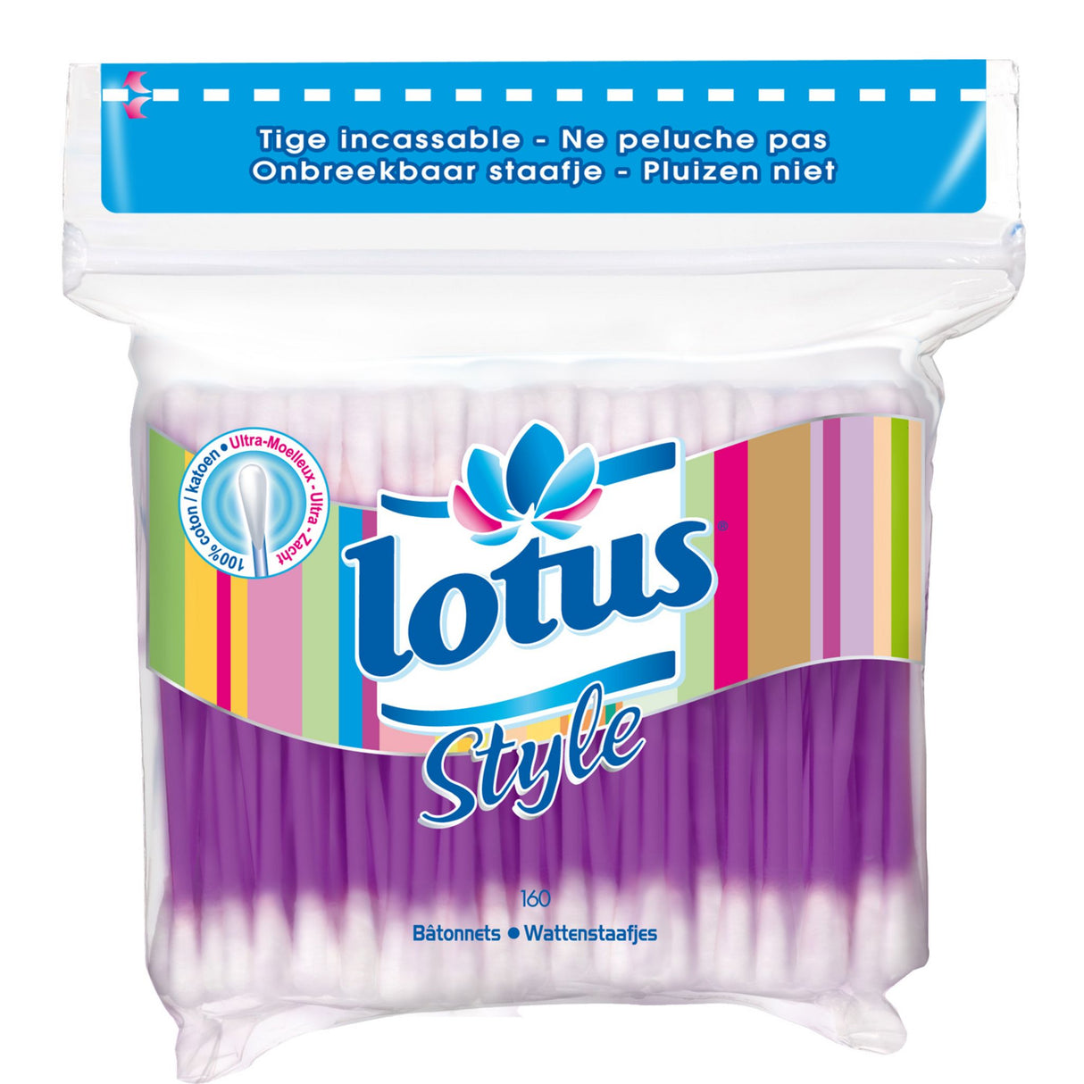 LOTUS Cotons-Tiges Pack de 160