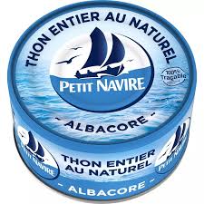 PETIT NAVIRE Thon Entier au Naturel 93g