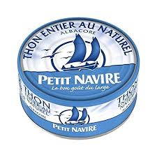 PETIT NAVIRE Thon Entier au Naturel 190g