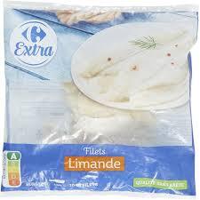 CARREFOUR Filets de Limande Surgelés 500g