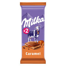 MILKA Caramel Lot de 2 200g