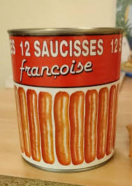 FRANÇOISE 12 Saucisses Conserve 840g