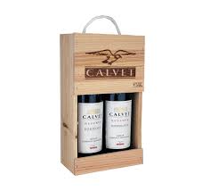 CALVET Bordeaux Coffret Conversation 2 Bouteilles Rouge/Blanc 75 cl