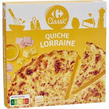 CARREFOUR Quiche Lorraine 400 g