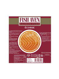 FISH AVEN Saumon Fumé Écossais 100g