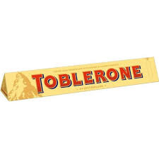 TOBLERONE Chocolat au Lait Miel Nougat Amandes Caramélisées