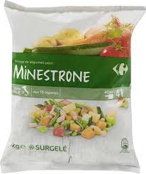 CARREFOUR Mélange Légumes Minestrone Surgelés 1kg