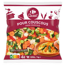 CARREFOUR Légumes pour Couscous Surgelés 1kg