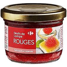 PREMIUM Œufs de Lompe Rouges 80 g