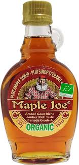 MAPLE JOE Sirop d'Érable Biologique 250 g