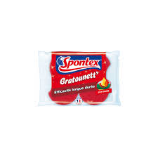 SPONTEX Éponges Gratounett Lot de 2