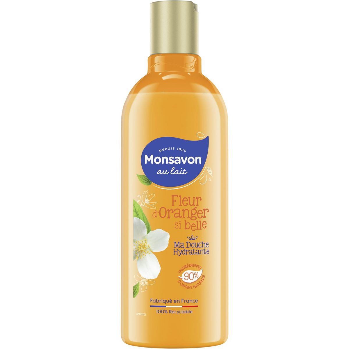 MONSAVON Gel Douche Fleur d'Oranger 300 ml