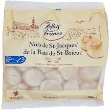 REFLETS DE FRANCE Noix de Saint-Jacques Sans Corail 300g Surgelées