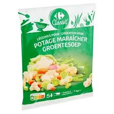 CARREFOUR Légumes pour Potage Surgelés 1kg