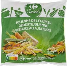 CARREFOUR Julienne de Légumes Surgelés 750g