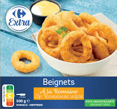 CARREFOUR Beignets de Calamars à la Romaine 500g Surgelés