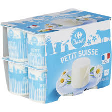 CARREFOUR Petit Suisse 10.4% MG Pack de 12x60g