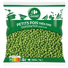 CARREFOUR Petits Pois Très Fins Surgelés 1kg