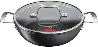 TEFAL Unlimited Poêle Induction avec Couvercle 26cm G2557102