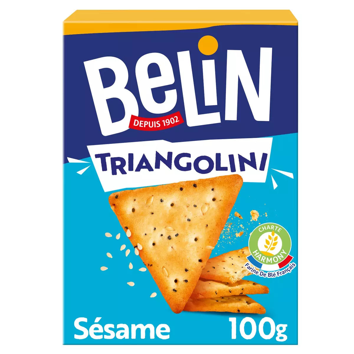 BELIN Triangolini Pavot et Sésame 100g