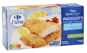 CARREFOUR Colin Meunière MSC 400 g