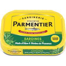 PARMENTIER Sardines à l'Huile d'Olive et Herbes de Provence 135g