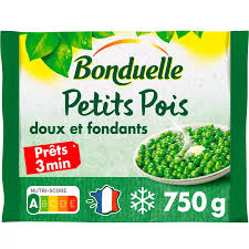 BONDUELLE Petits Pois Surgelés 750g