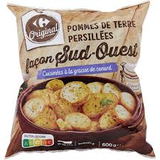 CARREFOUR Pommes de Terre Façon Sud-Ouest 600g Surgelées