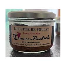 BAHIER Rillettes de Poulet Tomates Séchées/Herbes 120g