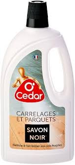 O'CEDAR Nettoyant Carrelage & Parquet Savon Noir 1L