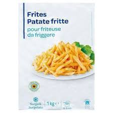 PP BLANC Frites 9/9 Surgelées 1kg