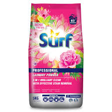 SURF Lessive en Poudre Rose Fresh Boîte 5kg