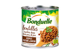 BONDUELLE Lentilles Cuisinées Boîte 1/2