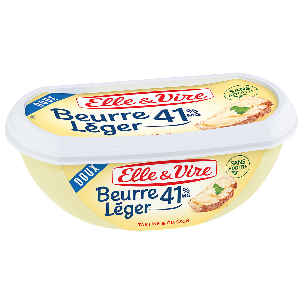 ELLE & VIRE Beurre Tendre & Léger 41% MG 250 g