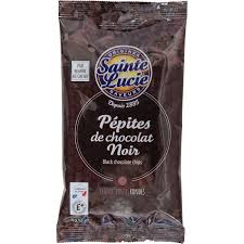 STE LUCIE Pépites de Chocolat Noir 125g