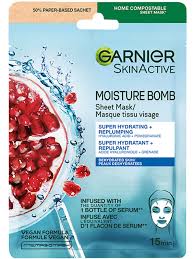 GARNIER SKINACTIVE Masque Tissu Hydra Bomb Grenade