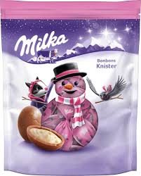 MILKA Bonbons de Noël Lait Pétillant 86g