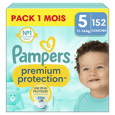 PAMPERS Premium Protection Taille 5 11-25kg Pack de 60