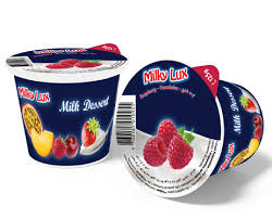 MILKY LUX Dessert Lacté Cerise 125g