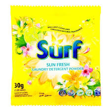 SURF Lessive en Poudre Sun Fresh Sachet 30g