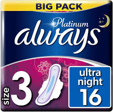 ALWAYS Serviettes Hygiéniques Light Wear Lot de 16