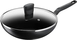 TEFAL Super Cook Wok 28cm avec Couvercle B4591684