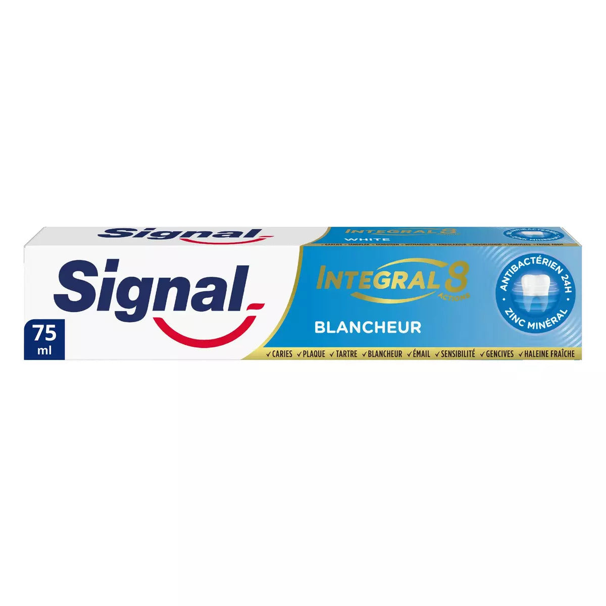 SIGNAL INTEGRAL 8 Dentifrice White 75 ml