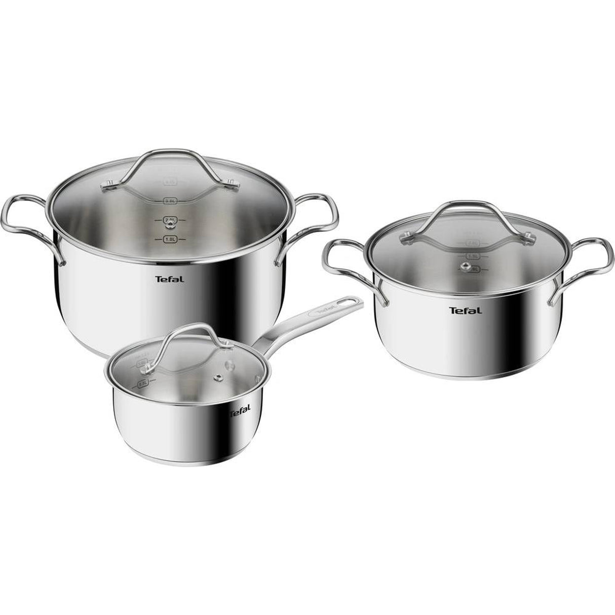 TEFAL Intuition Inox Set 6 Pièces B864S674