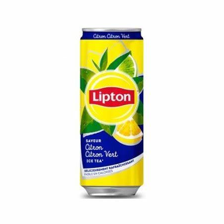 LIPTON Ice Tea Citron Vert Canette 33 cl