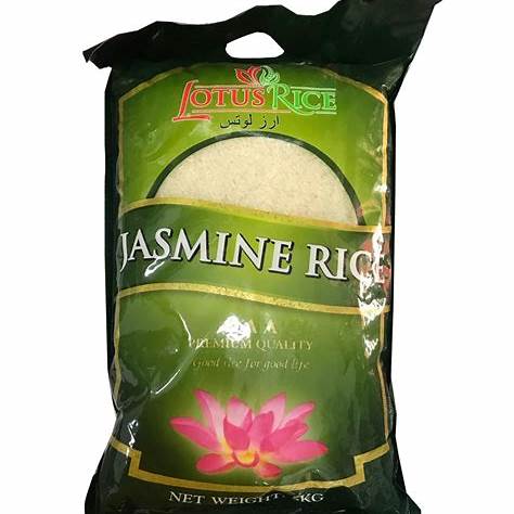 LOTUS RICE Riz Parfumé au Jasmin AAA 5 kg